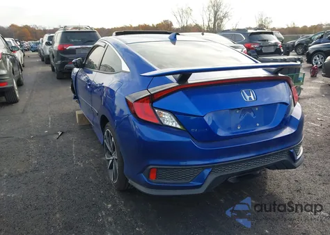 2019 Honda Civic Si из США, поврежденный, VIN 2HGFC3A50KH752844